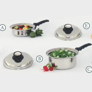 VACUMATIC 9 PIECE COOKWARE SET